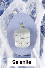 Selenite Wrapped Pendant