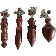 Wood Pendulum - Chambered Assorted P49