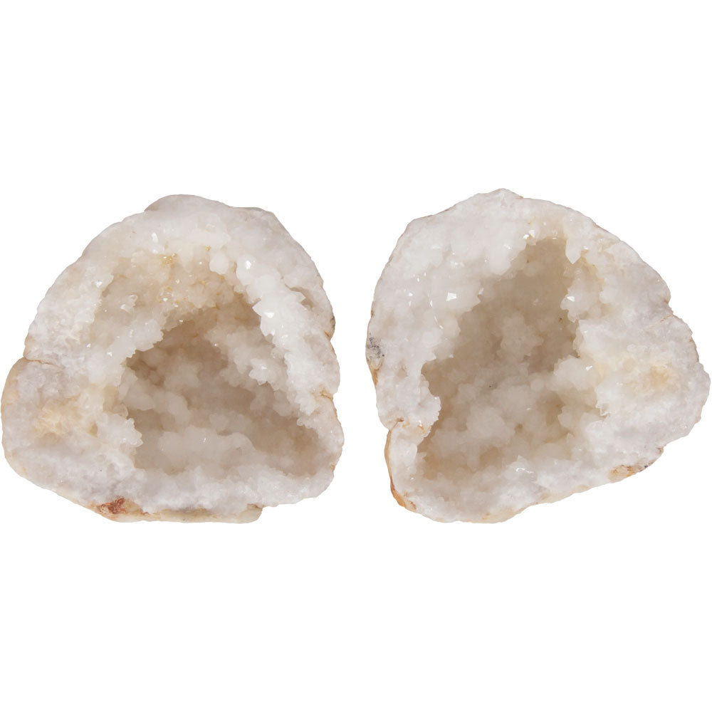 Pre-split Crystal Calcite Geode