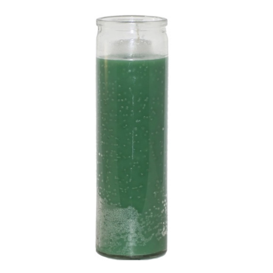 Green 7 Day Jar Candle