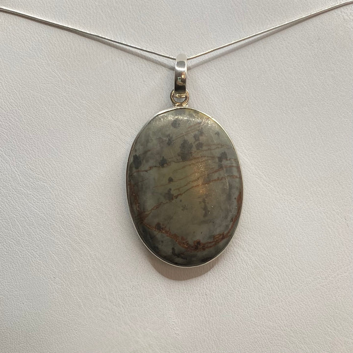 Picasso Jasper SS Pendant-TM215