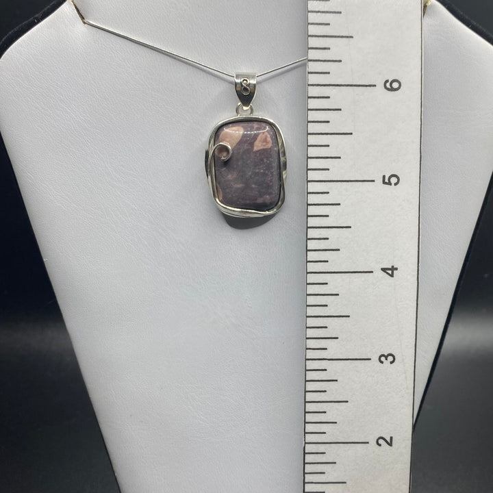 Porcelain Jasper  SS Pendant-TM183