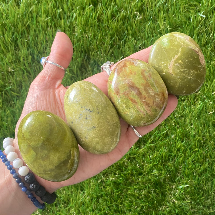 Green Opal Palm Stone PS27-5