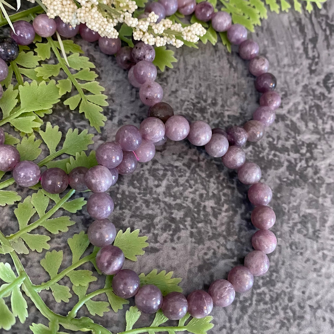 Lepidolite (6-8 mm) Bracelet