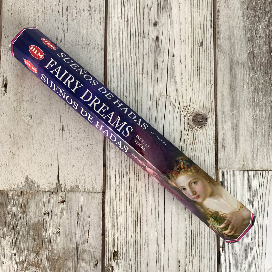 Hem Fairy Dreams Incense (20gr Hex Pack)