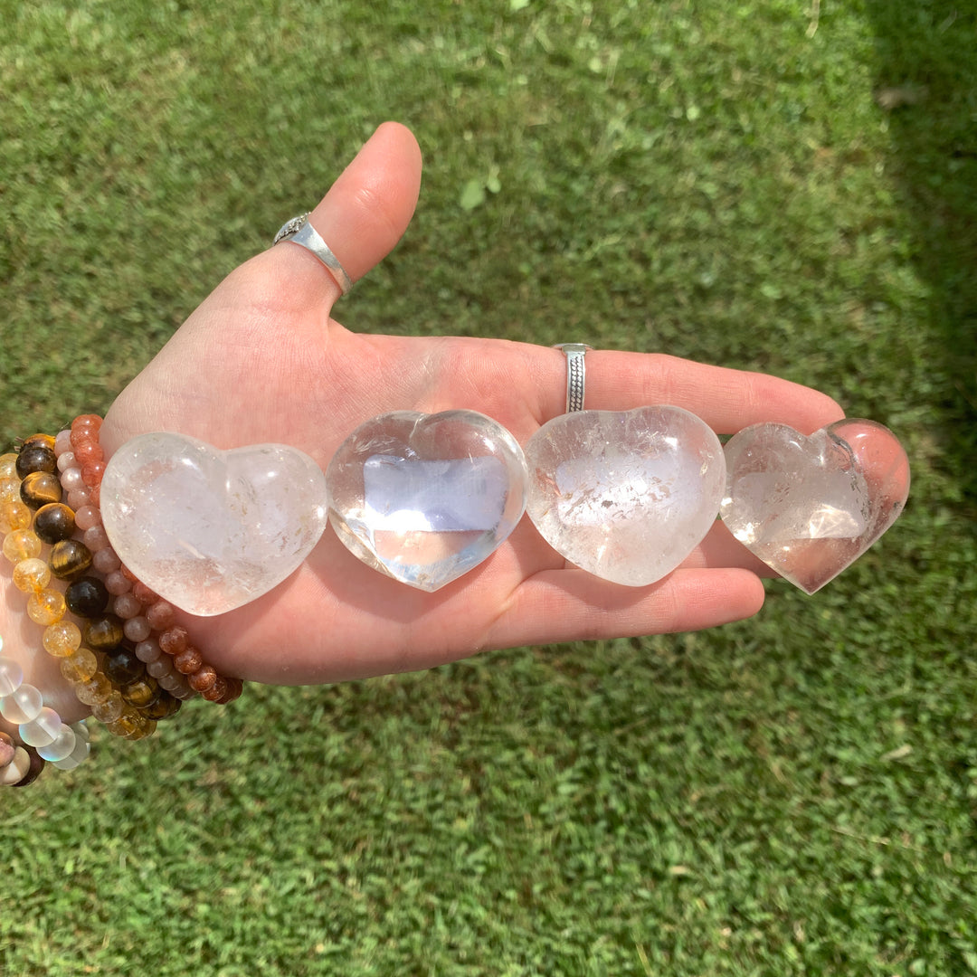 Clear Quartz Heart HT23-4