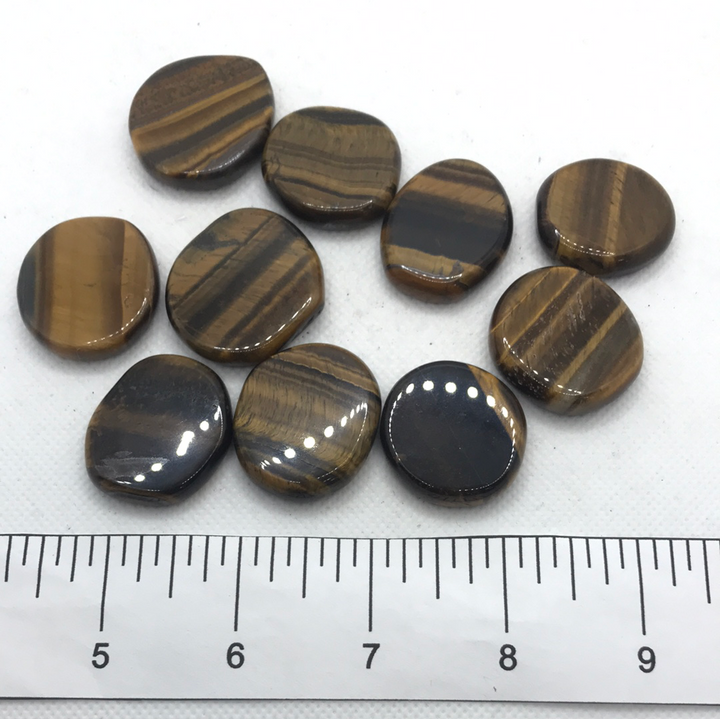 Tiger Eye Thumb Stone JC59