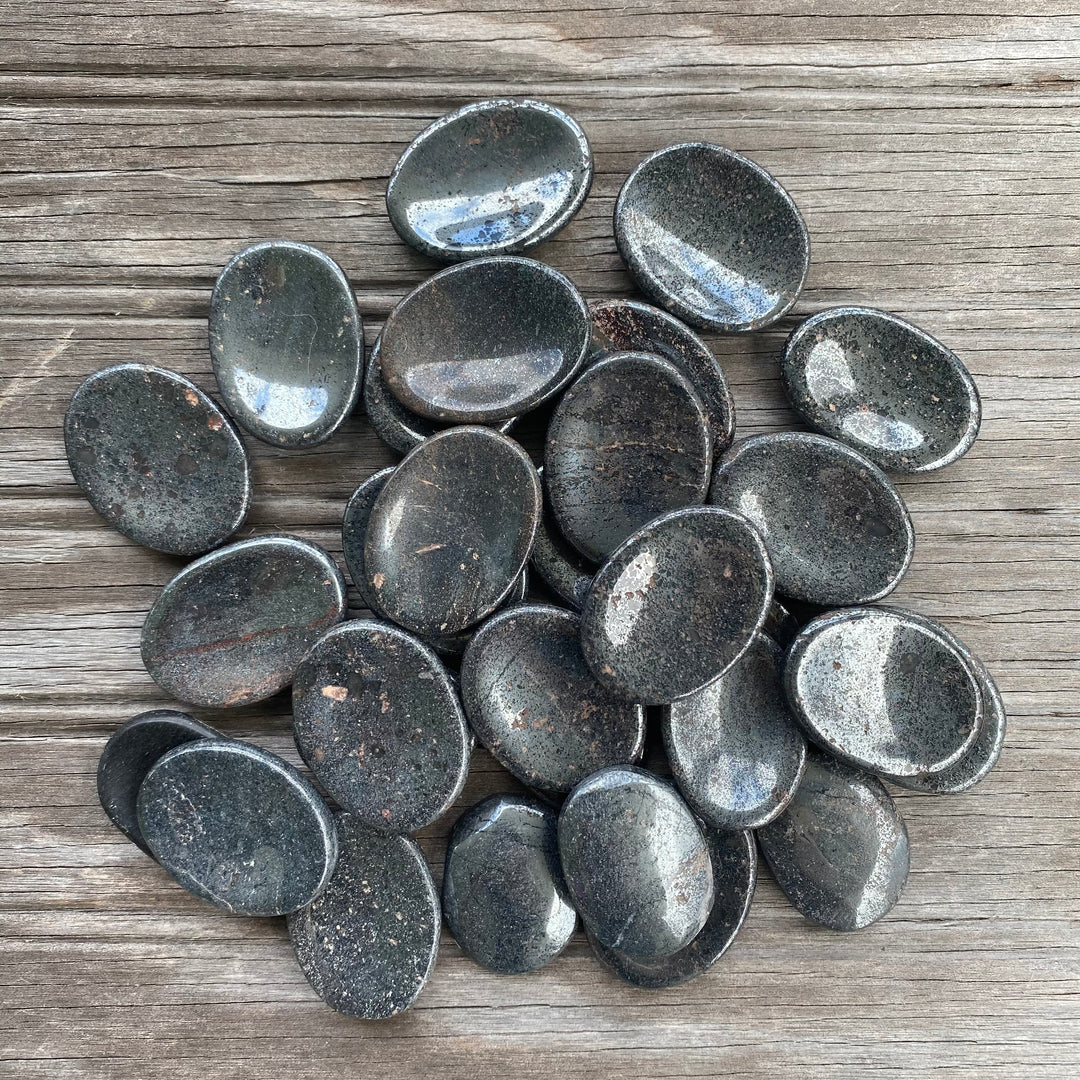 Hematite Worry Stone