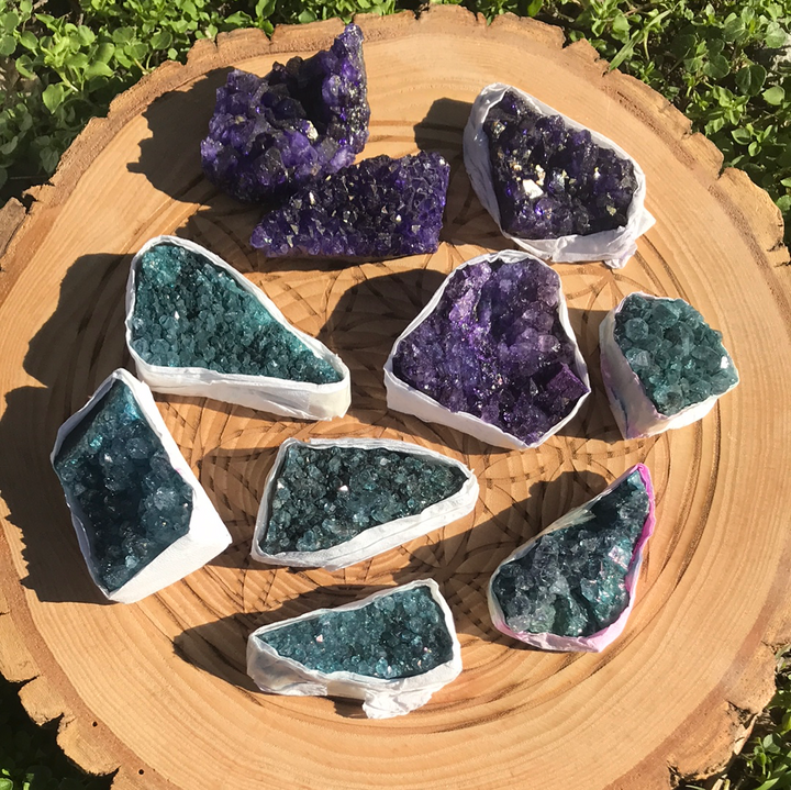 Quartz Cluster Dyed DYE1-2