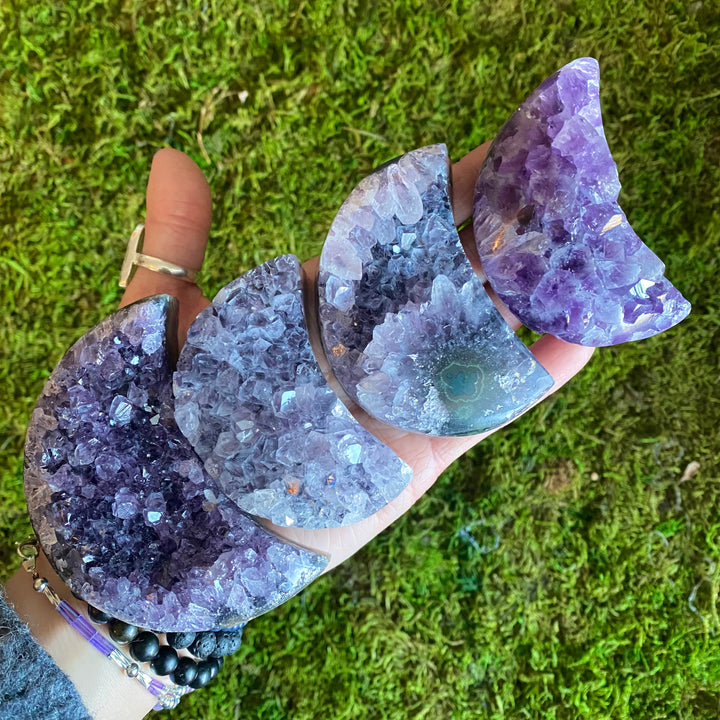 Amethyst Moon Clusters MS1-6