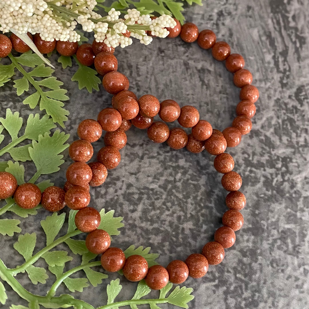 Goldstone (8mm) Bracelet
