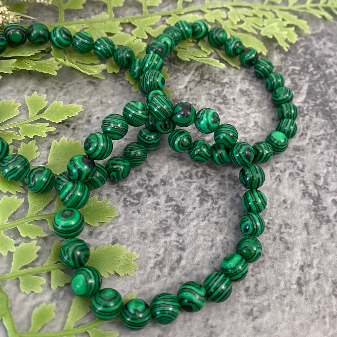 Malachite (Synthetic) (8mm) Bracelet