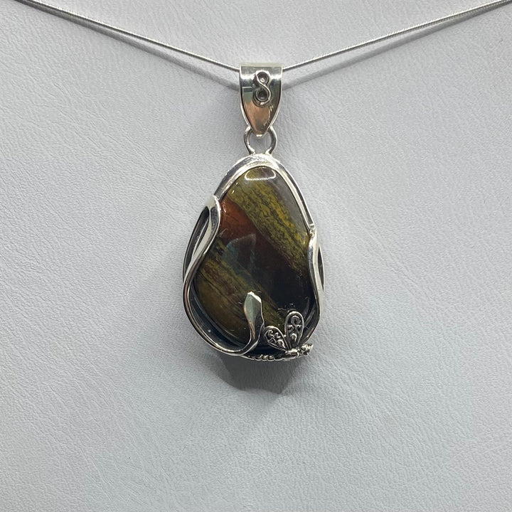 Tiger Iron SS Pendant-TM178