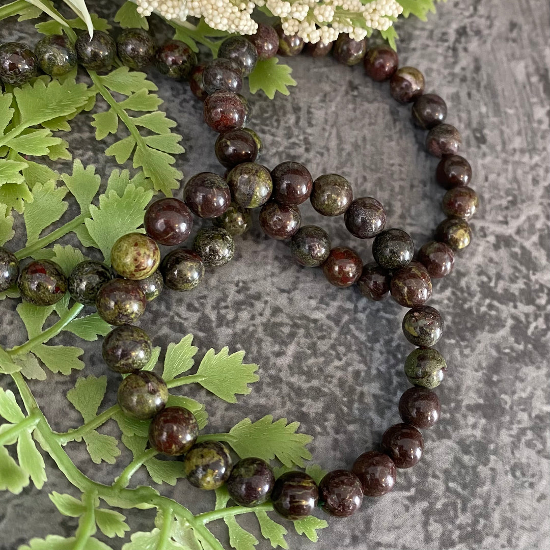 Dragon Blood Jasper (8mm) Bracelet