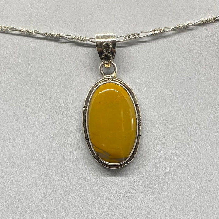 Mookaite Jasper SS Pendant-TM1628