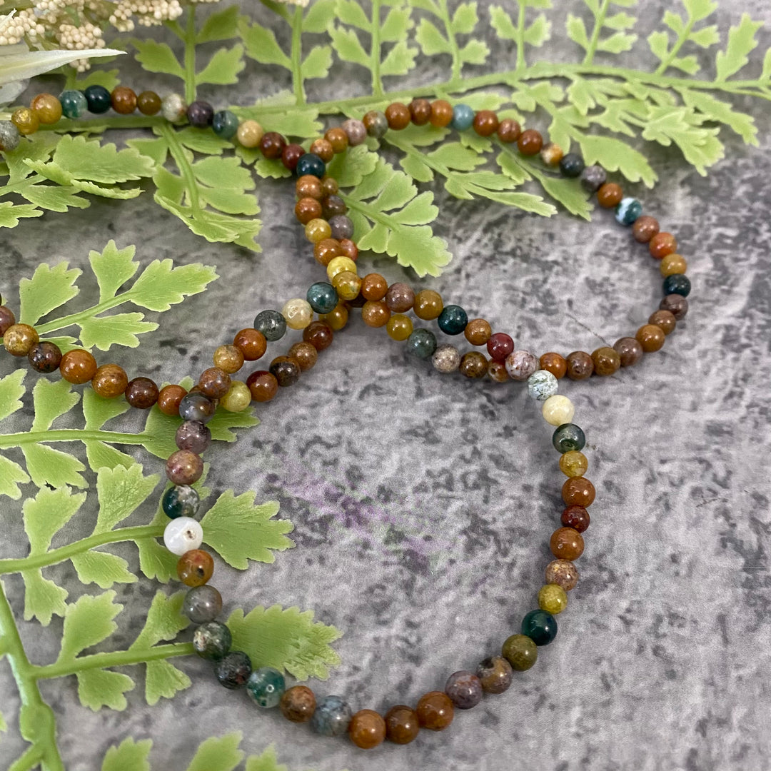 Ocean Jasper (4mm) Bracelet