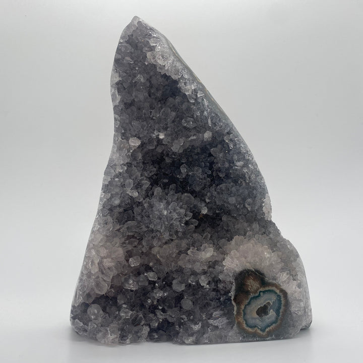 Amethyst (Black) Druze Stand Up-AME2-30