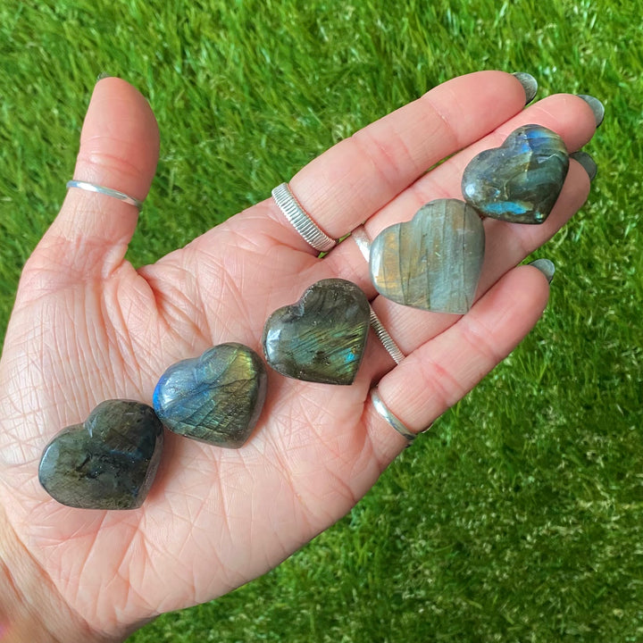 Labradorite Heart HT28-1