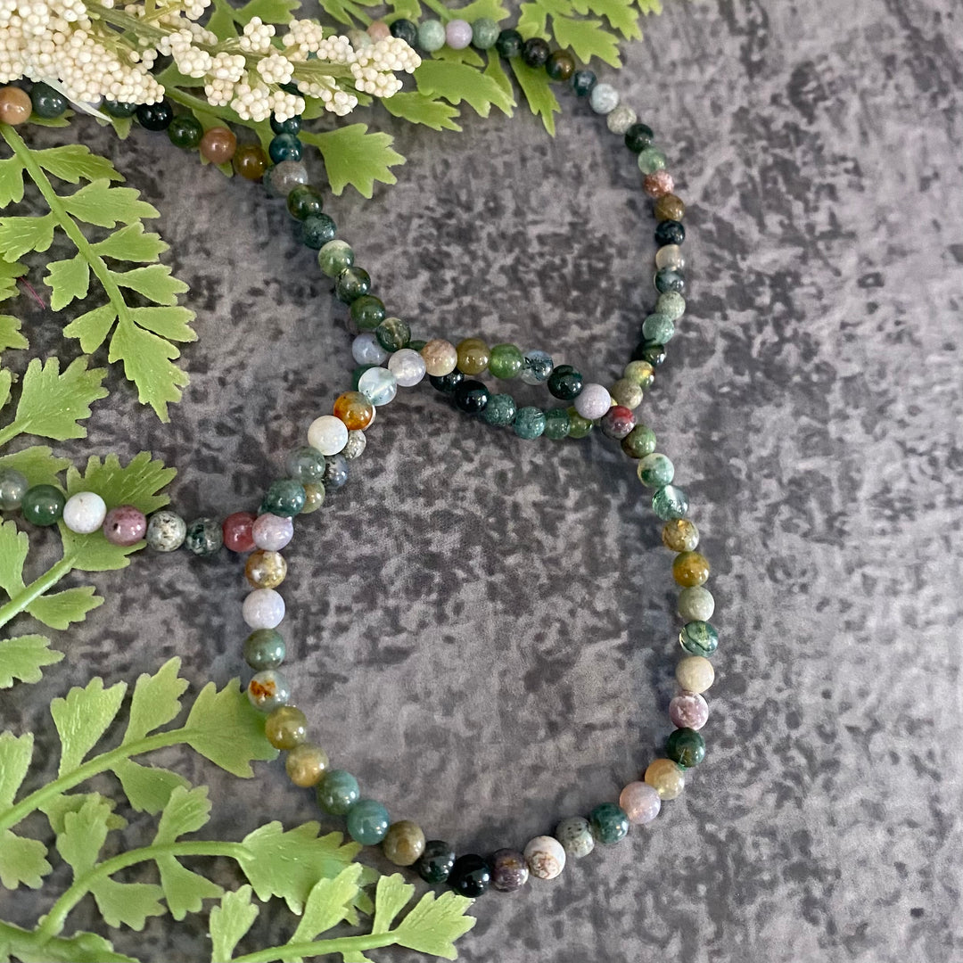 Fancy Jasper (4mm) Bracelet