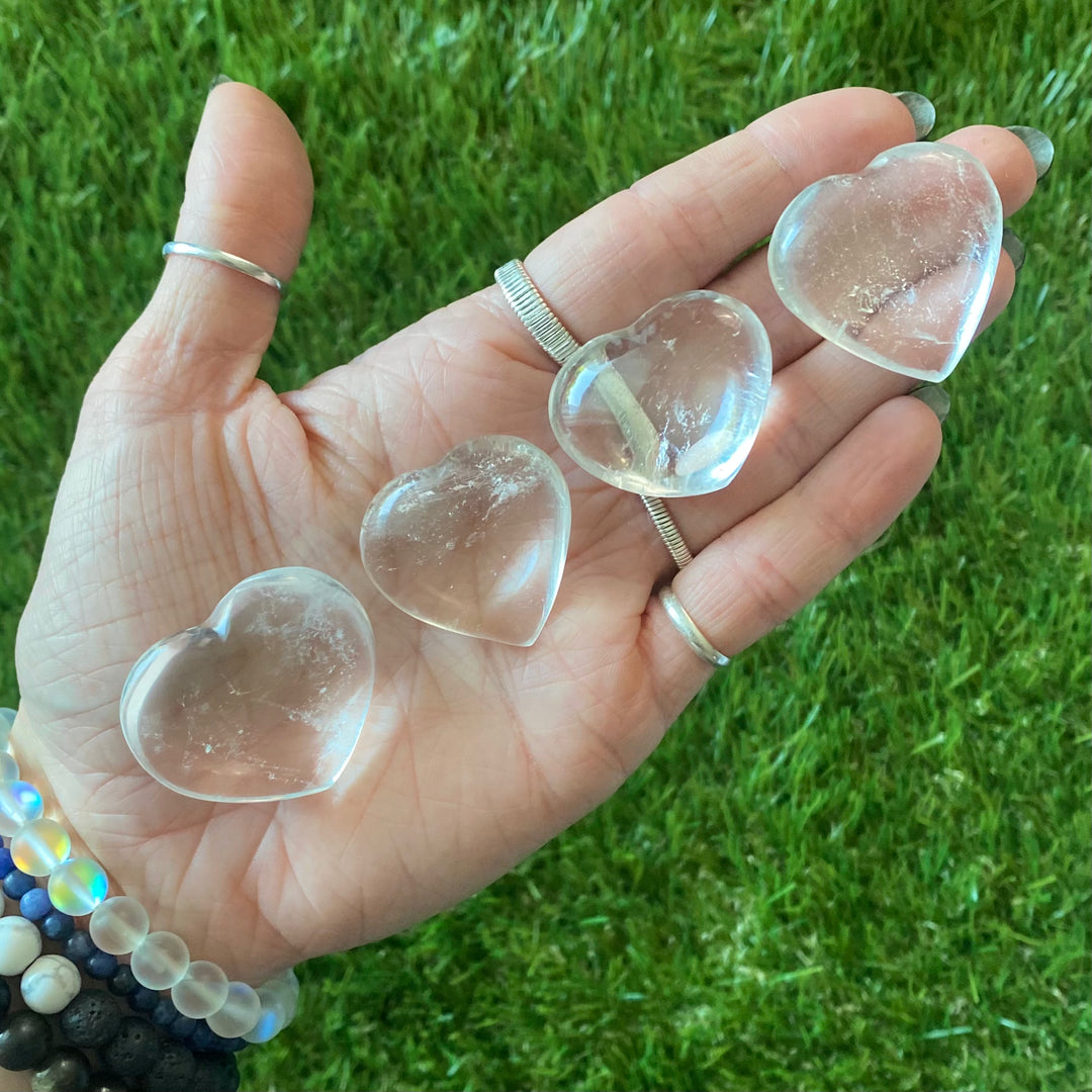 Clear Quartz Heart HT23-2