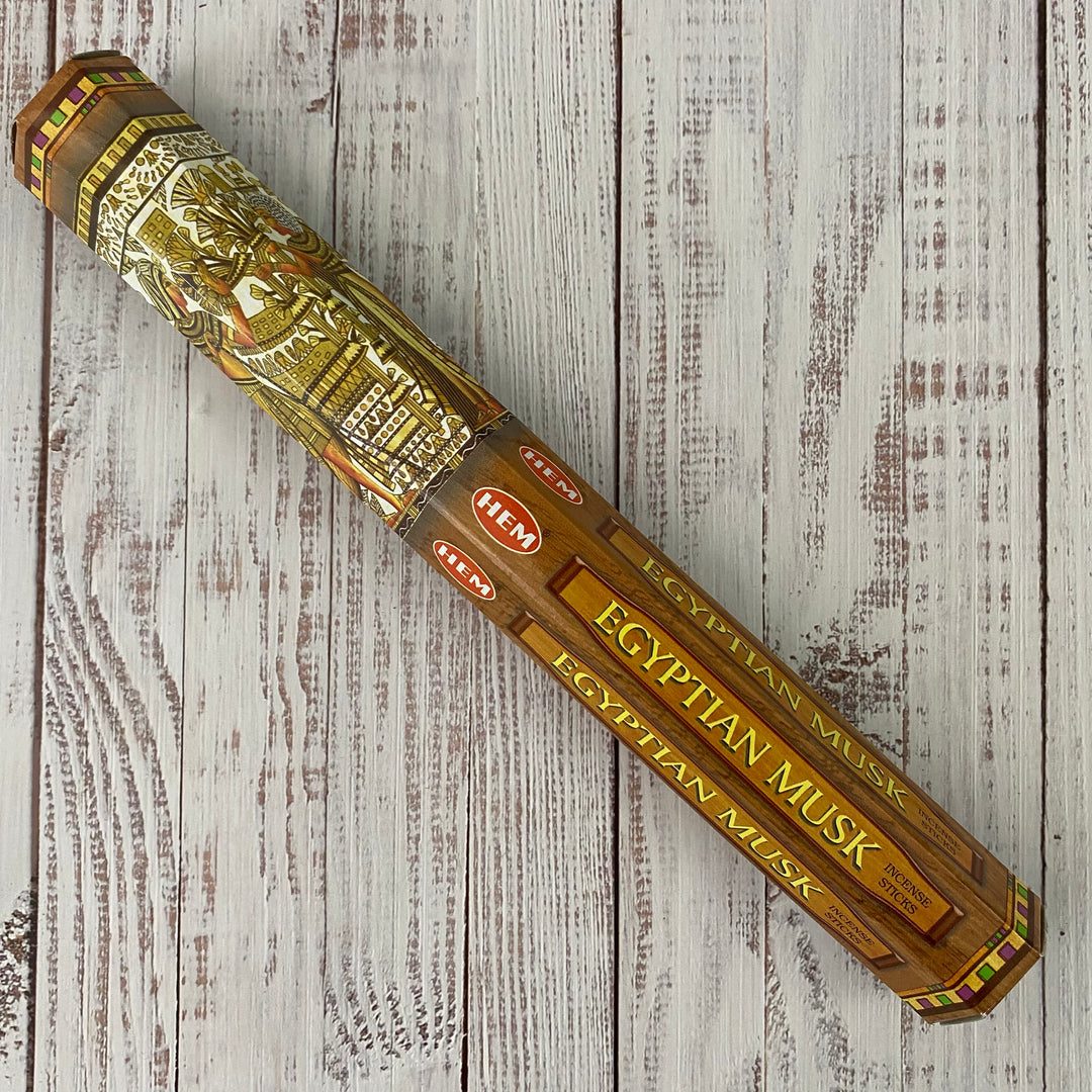 Hem Egyptian Musk Incense (20gr Hex Pack)