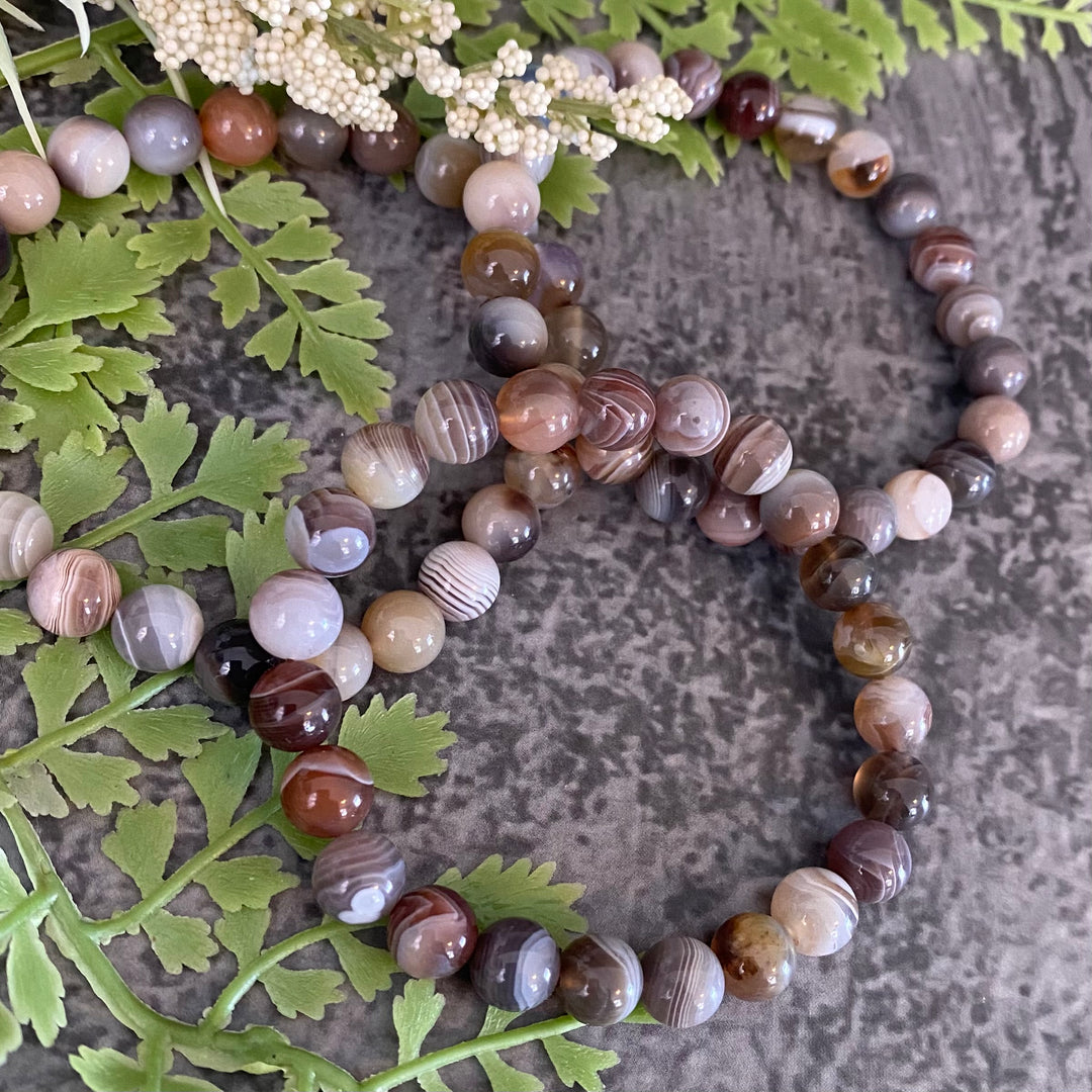 Botswana Agate (8mm) Bracelet