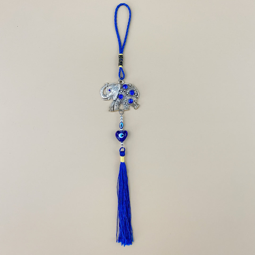 Lucky Elephant Evil Eye wall hanging