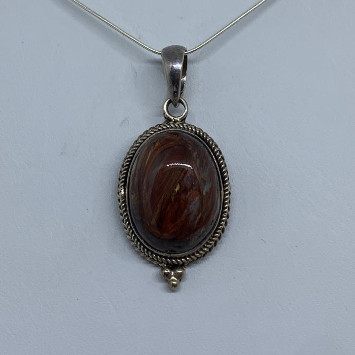 Pietersite Pendant SS P7