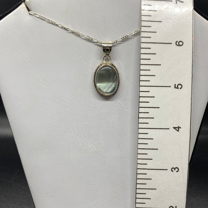 Fluorite SS Pendant-TM1606