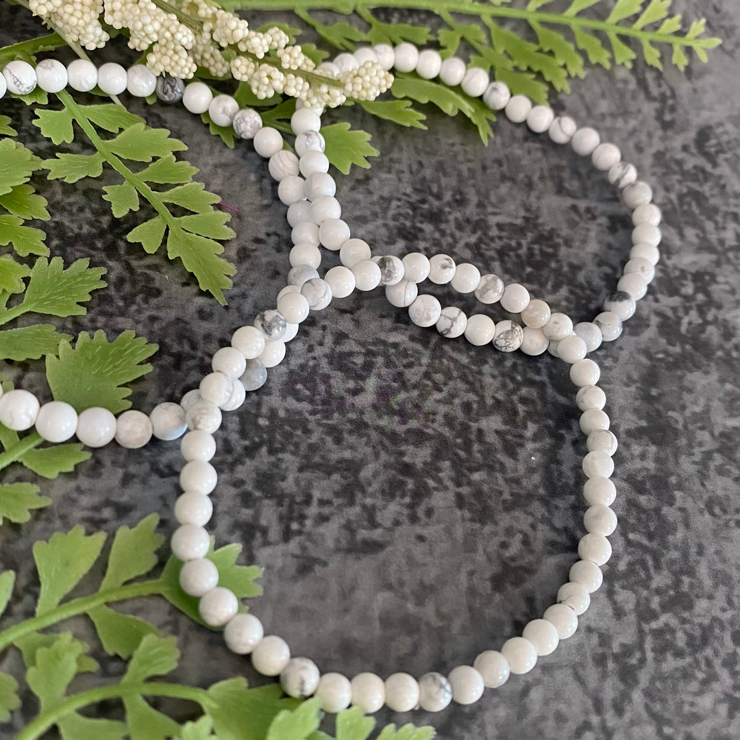 Howlite (4mm) Bracelet