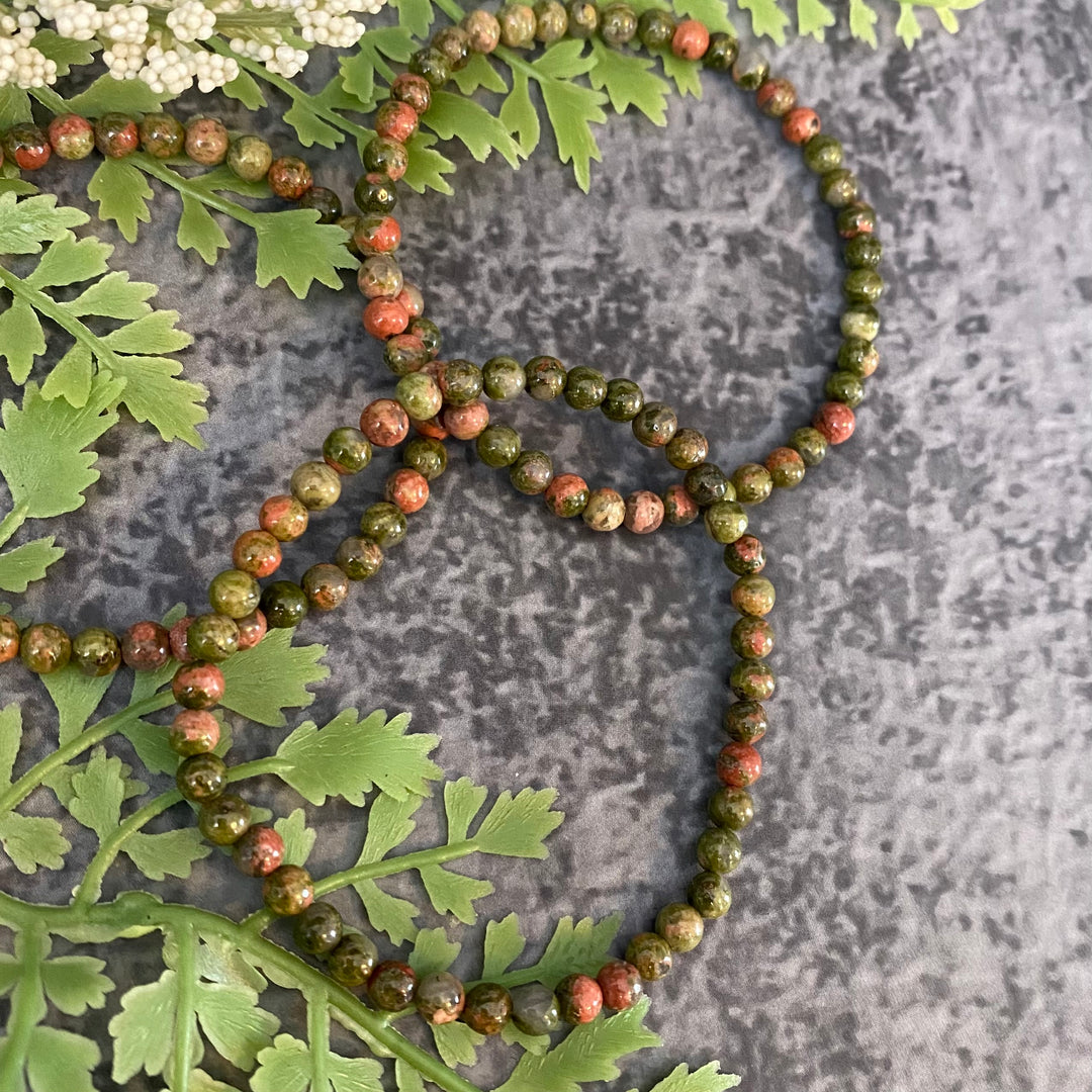 Unakite (4mm) Bracelet