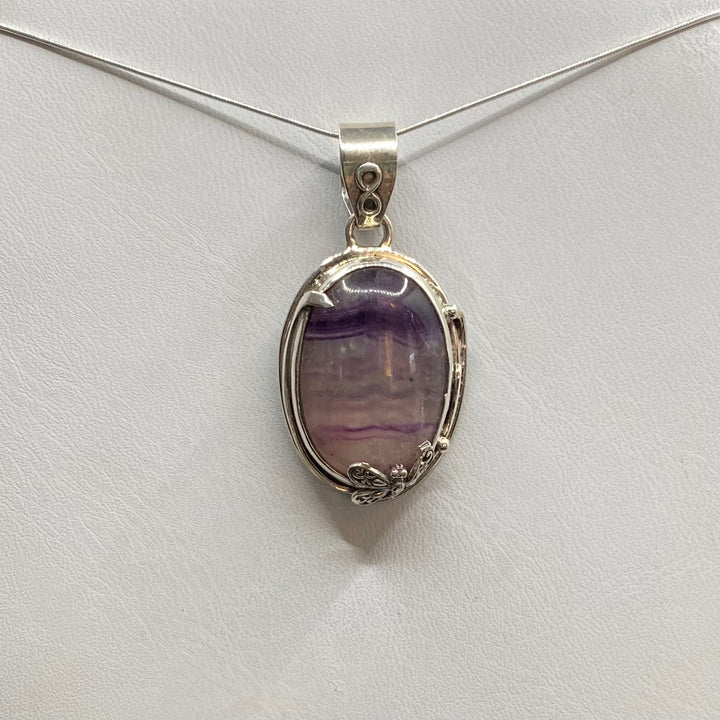 Fluorite SS Pendant-TM225