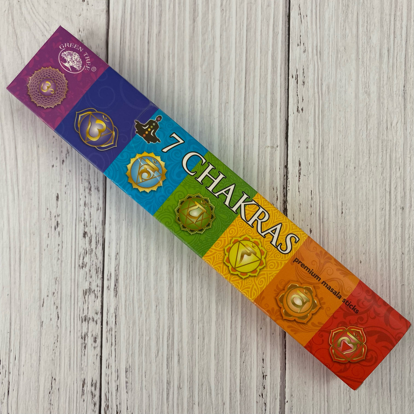 7 Chakras - Stick Incense - 15g