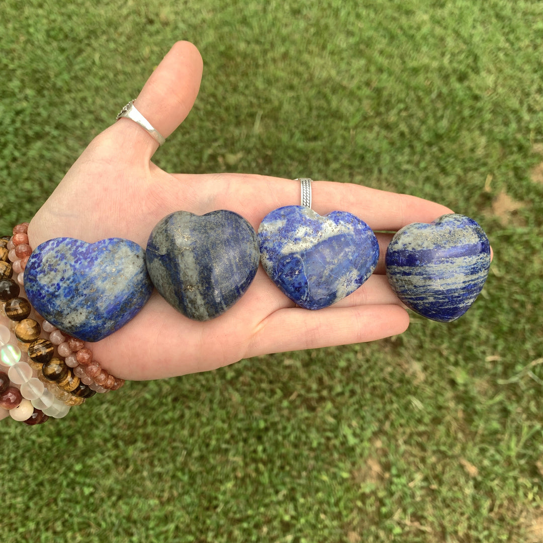 Lapis Lazuli Heart