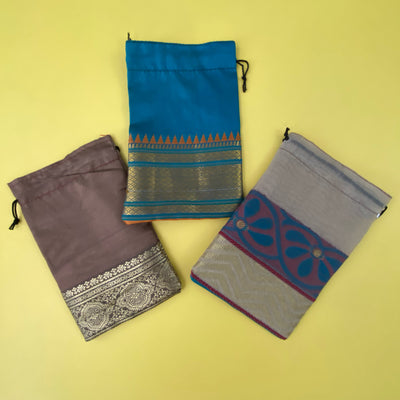 Upcycled Sari Bag