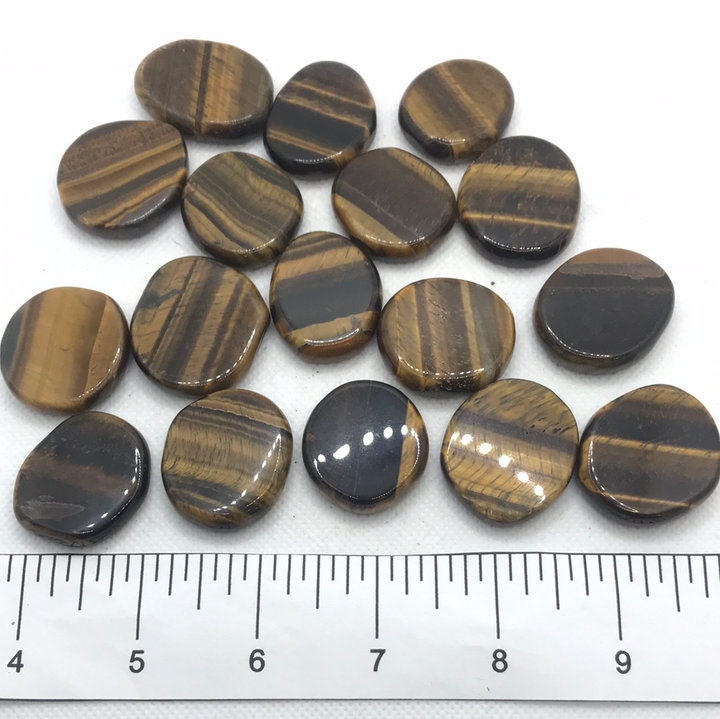 Tiger Eye Thumb Stone JC59