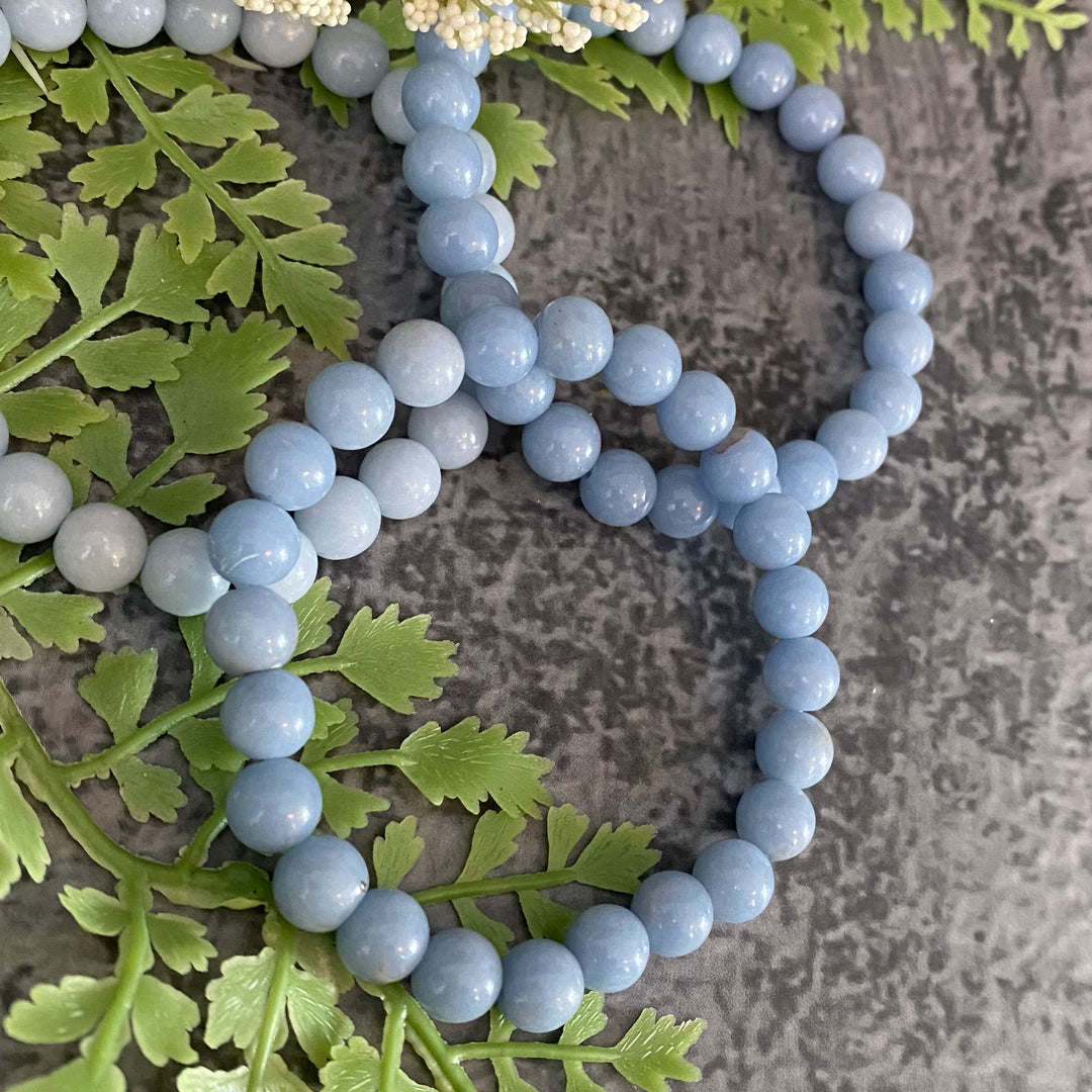 Angelite (8mm) Bracelet