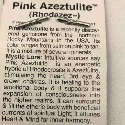 Azeztulite- Pink Fire Wrapped Pendant