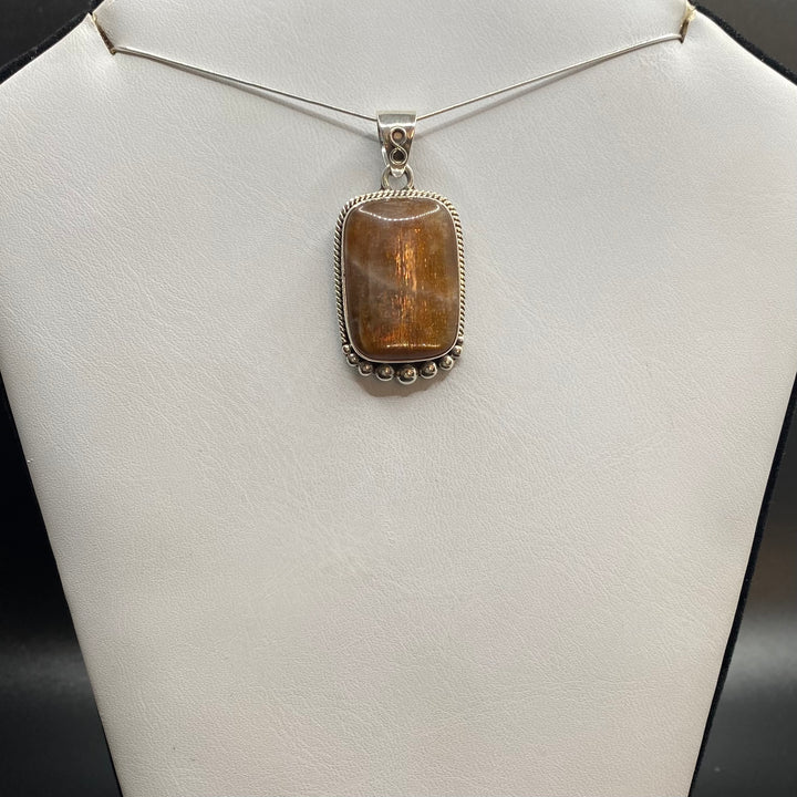 Sunstone  SS Pendant-TM174