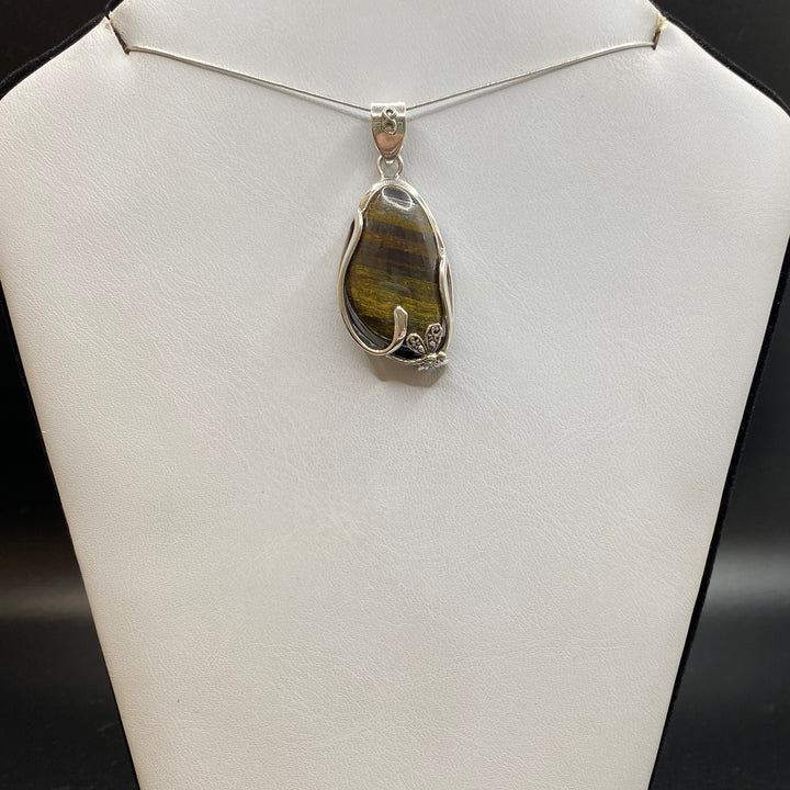 Tiger Iron SS Pendant-TM208