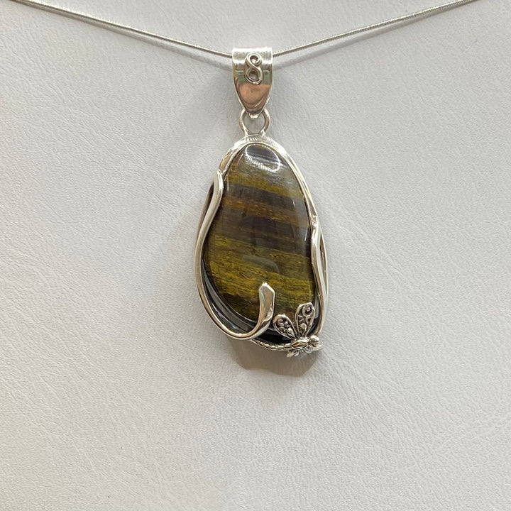 Tiger Iron SS Pendant-TM208