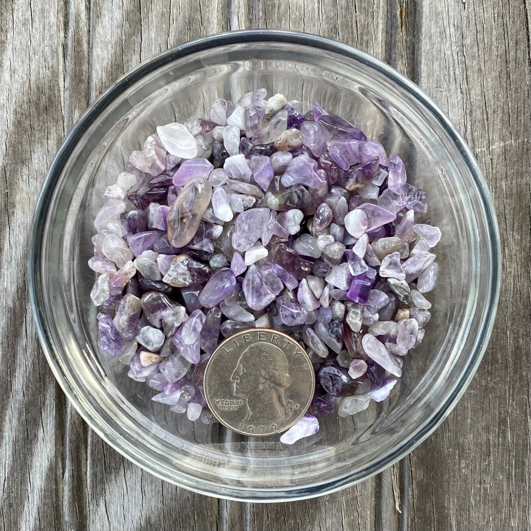Amethyst Crystal Chips (4oz)