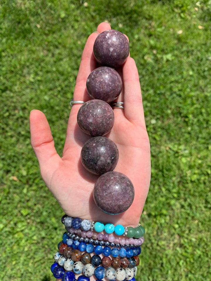 Lepidolite Sphere JC141