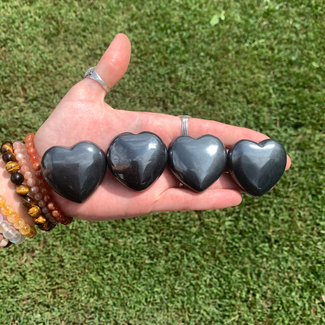 Hematite Heart