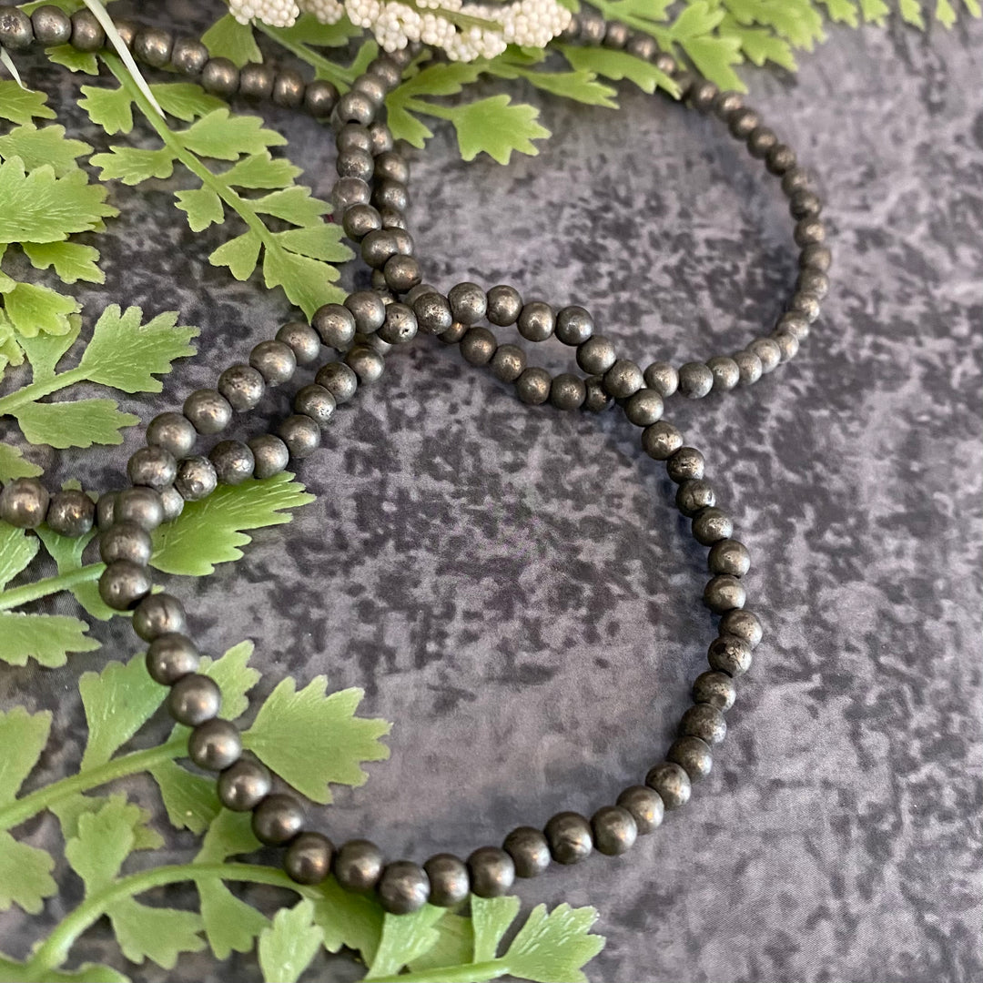 Pyrite (4mm) Bracelet