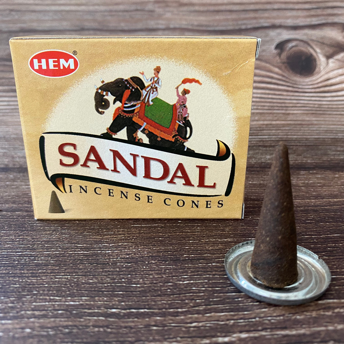 HEM - Sandal Cone Incense (10 pack)