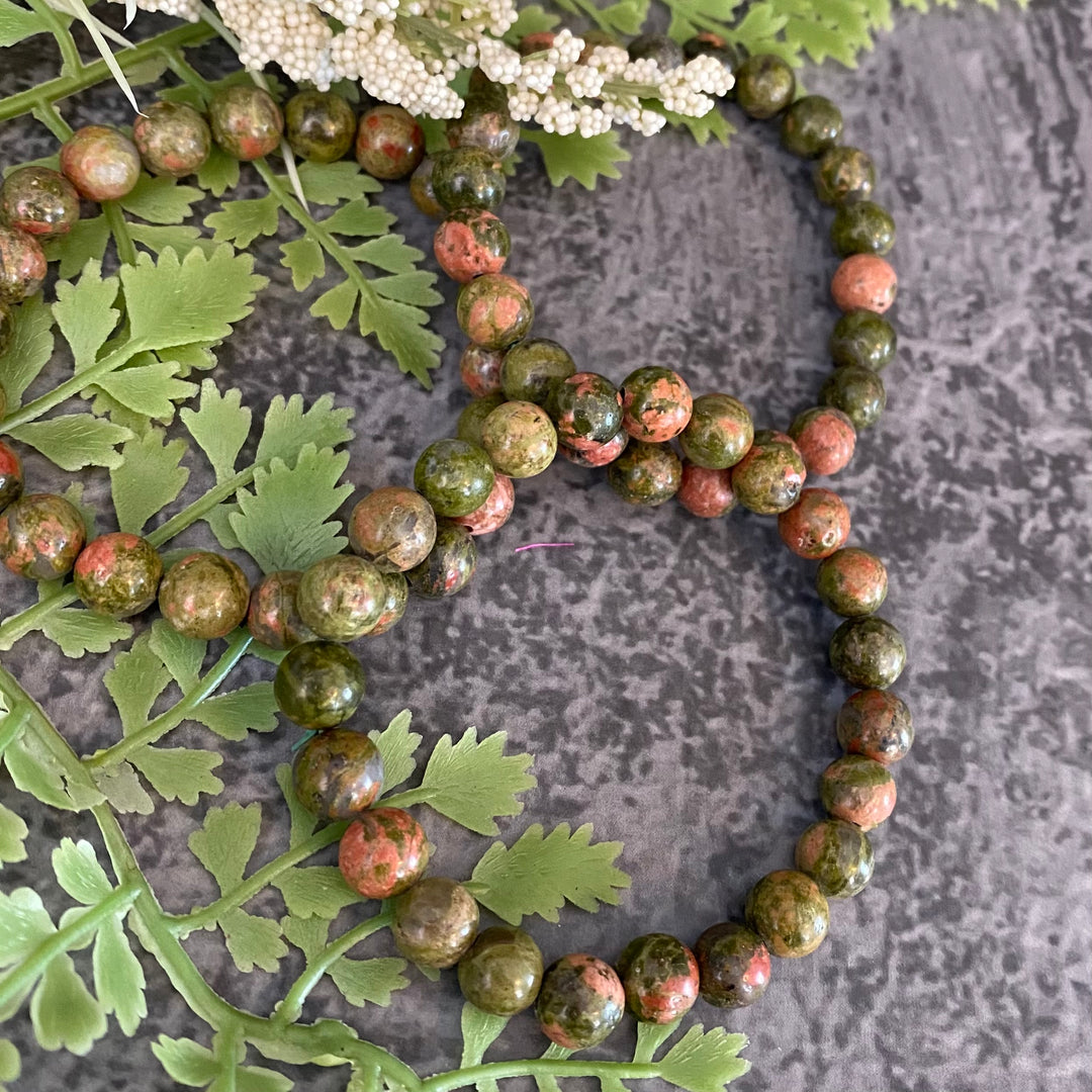 Unakite (8mm) Bracelet