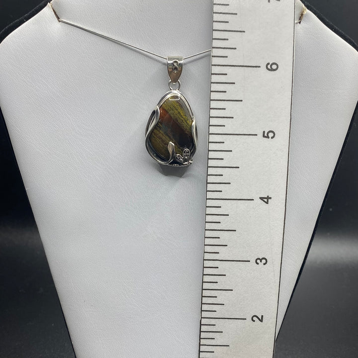 Tiger Iron SS Pendant-TM178