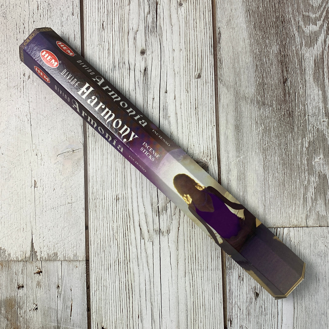 Hem Divine Harmony Incense (20gr Hex Pack)
