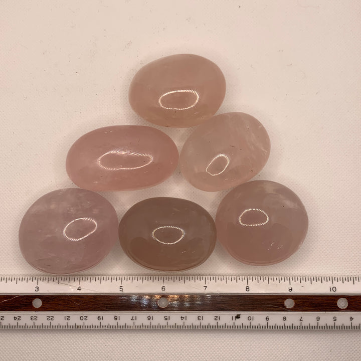 Rose Quartz Palm Stone PS20-2
